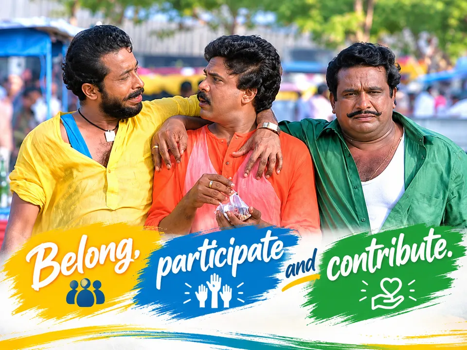 Belong, participate, and contribute to the community